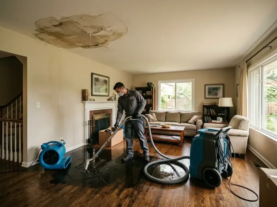 attic-pipe-burst-ceiling-drip-008 — frequently asked questions, Water Damage Restoration & Carpet Care in Grand Point, LA
